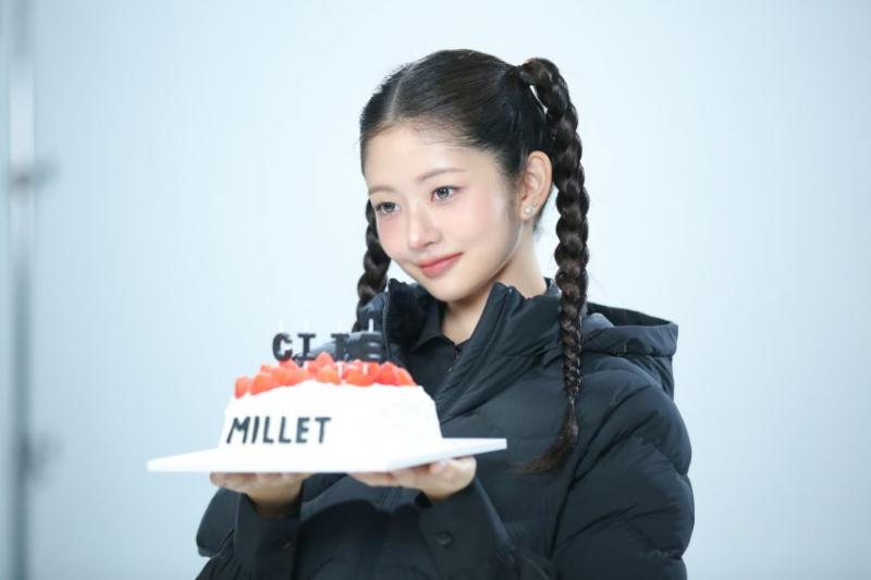 아이브 레이 X 'MILLET' 광고 촬영 현장 비하인드