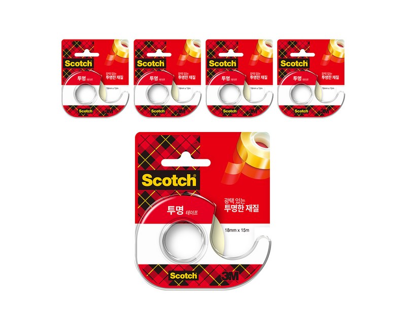 쓰리엠 스카치 테이프 디스펜서 18mm x 15m 581D