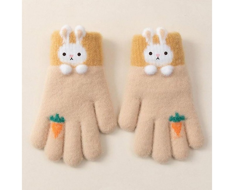 키즈트리 여아용 토끼 손가락 장갑 ST-126