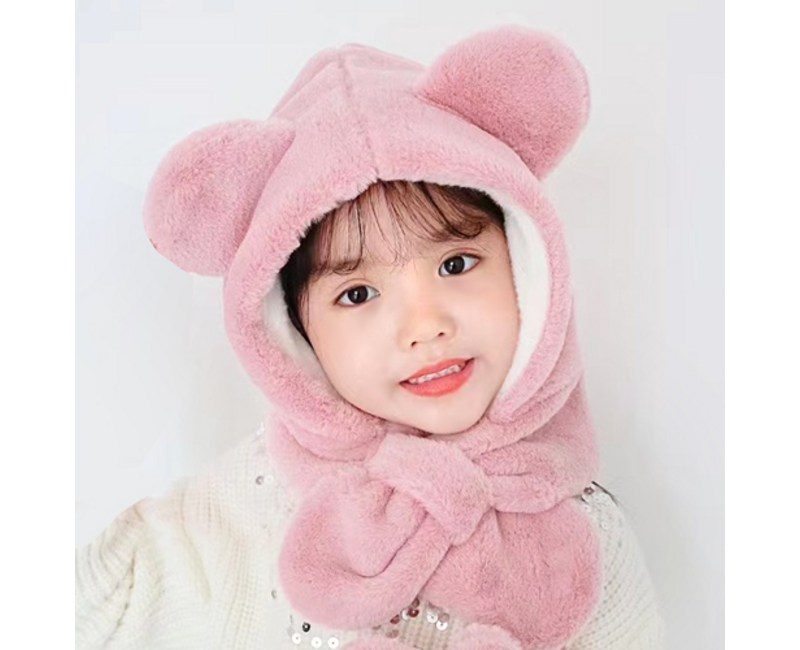 우주아이 아동용 포그니베어 목도리모자