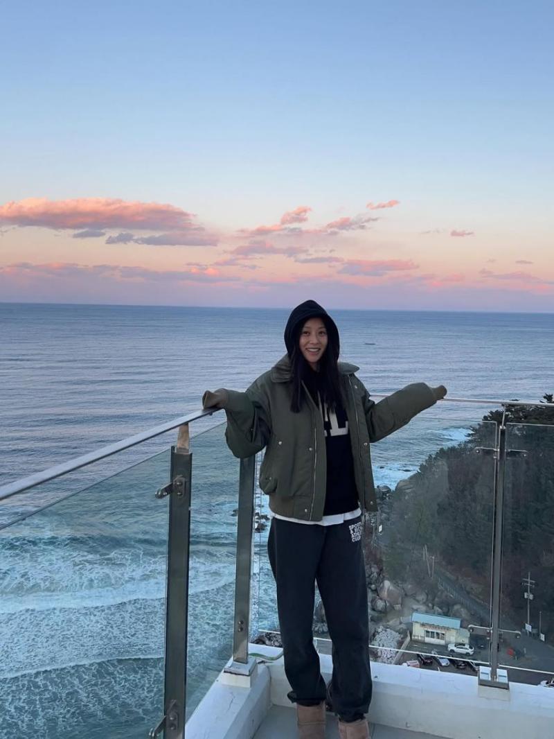 배우 장신영 SNS