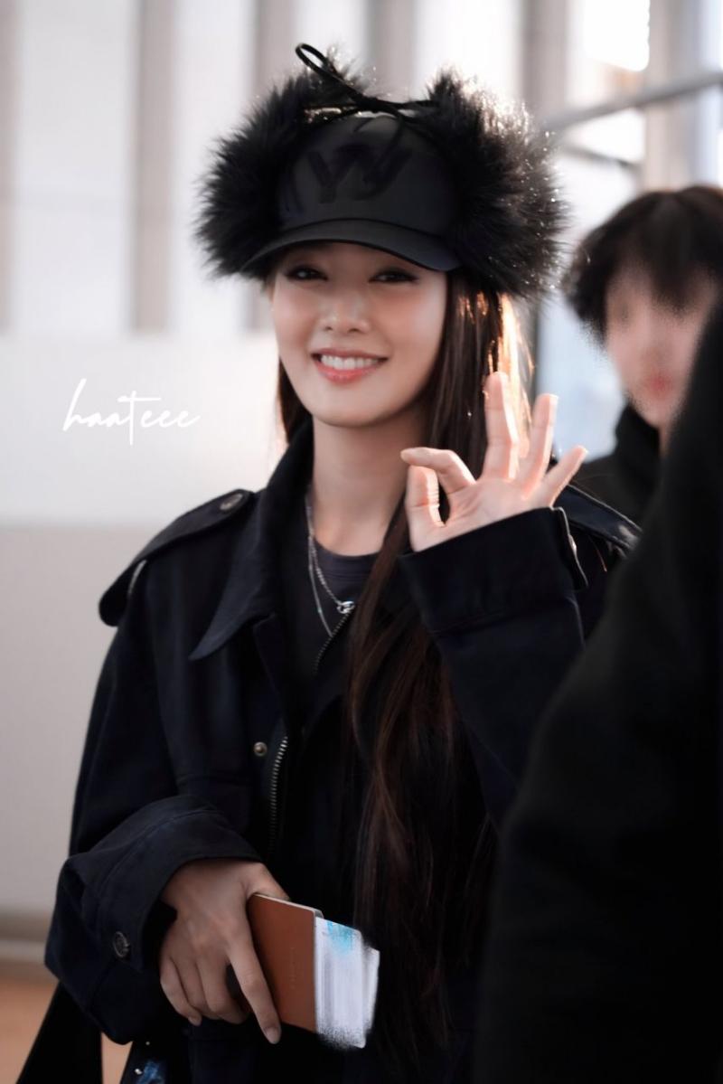 오늘 출국 아이들 민니