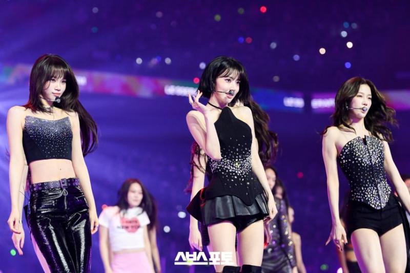 르세라핌 가요대전 현장포토