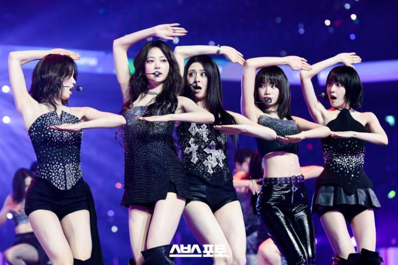 르세라핌 가요대전 현장포토