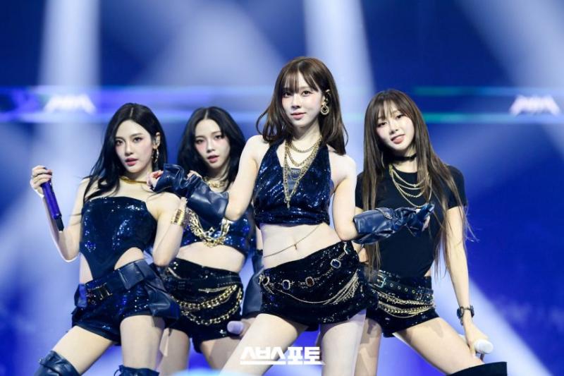 에스파 가요대전 현장포토