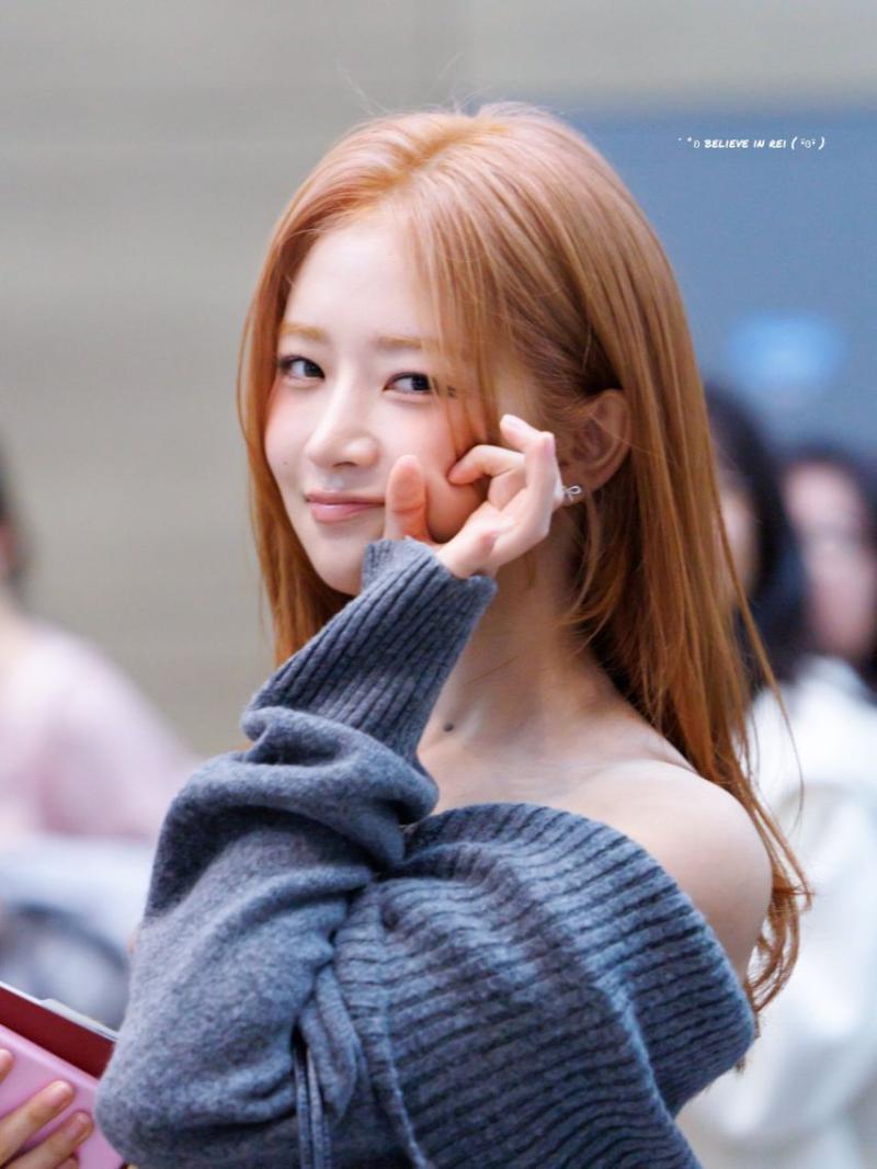 오늘 출국하는 아이브 레이