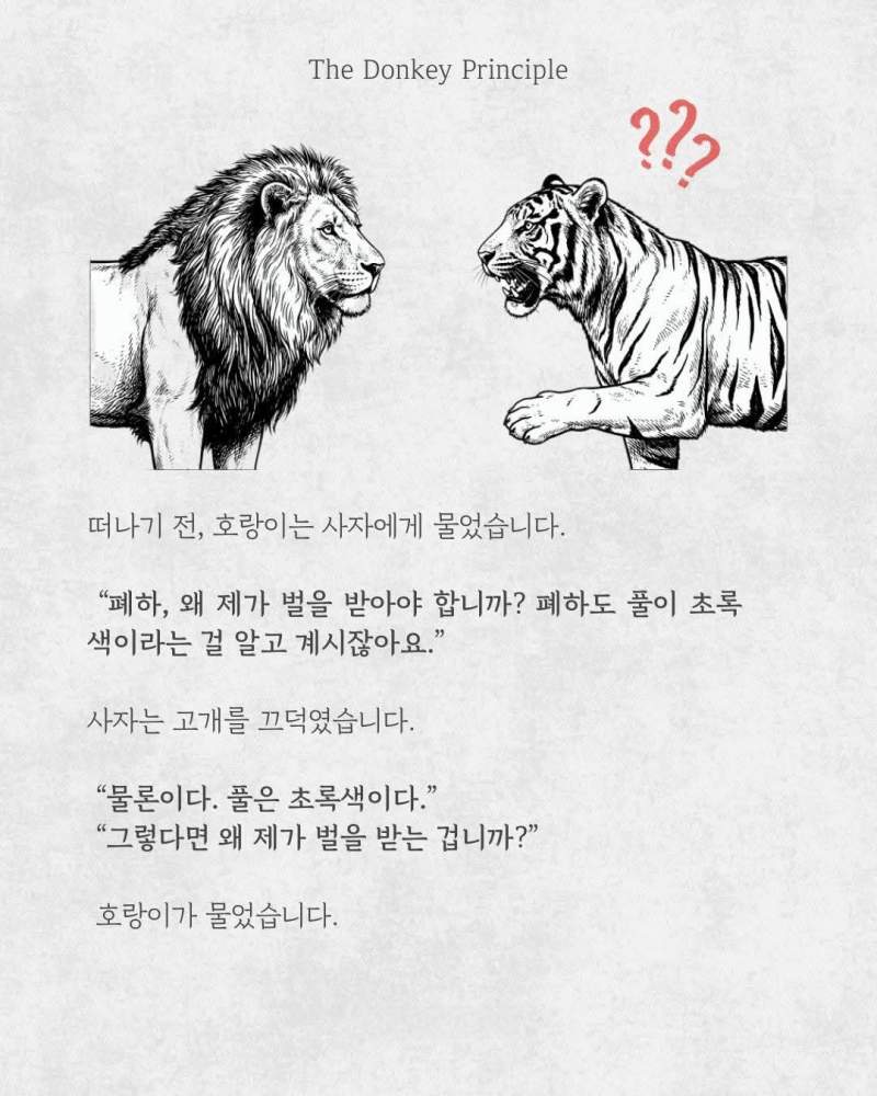 당나귀의 원칙