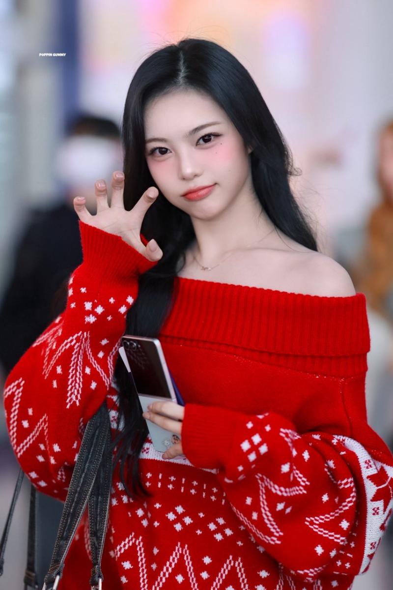 오늘자 중국으로 출국하는 하츠투하츠 이안