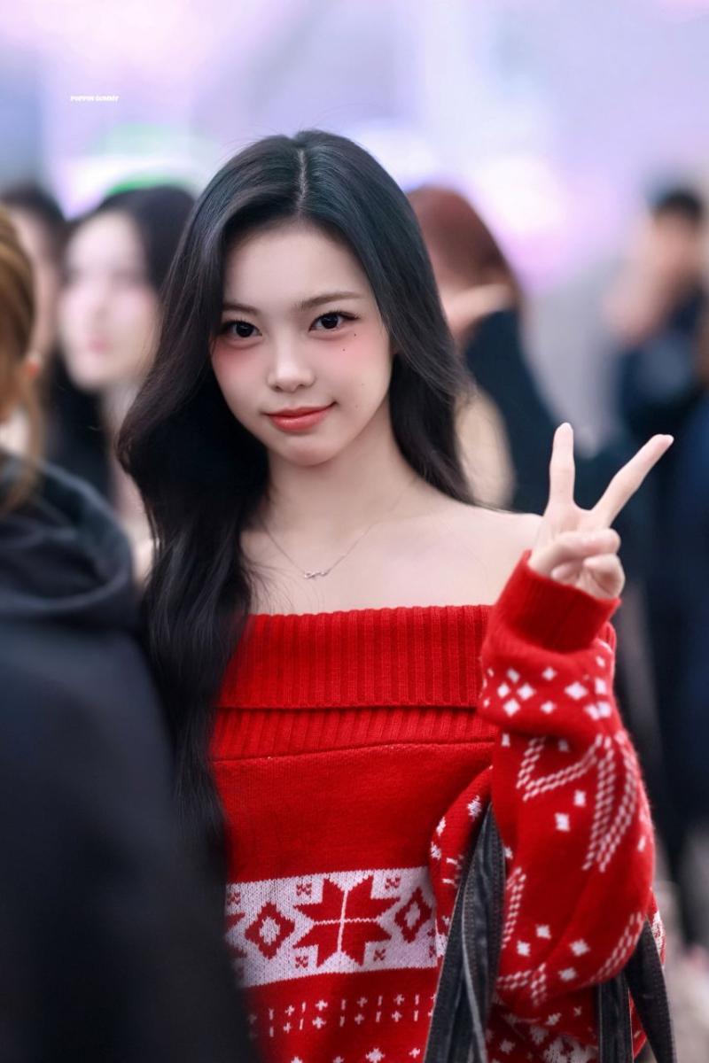 오늘자 중국으로 출국하는 하츠투하츠 이안