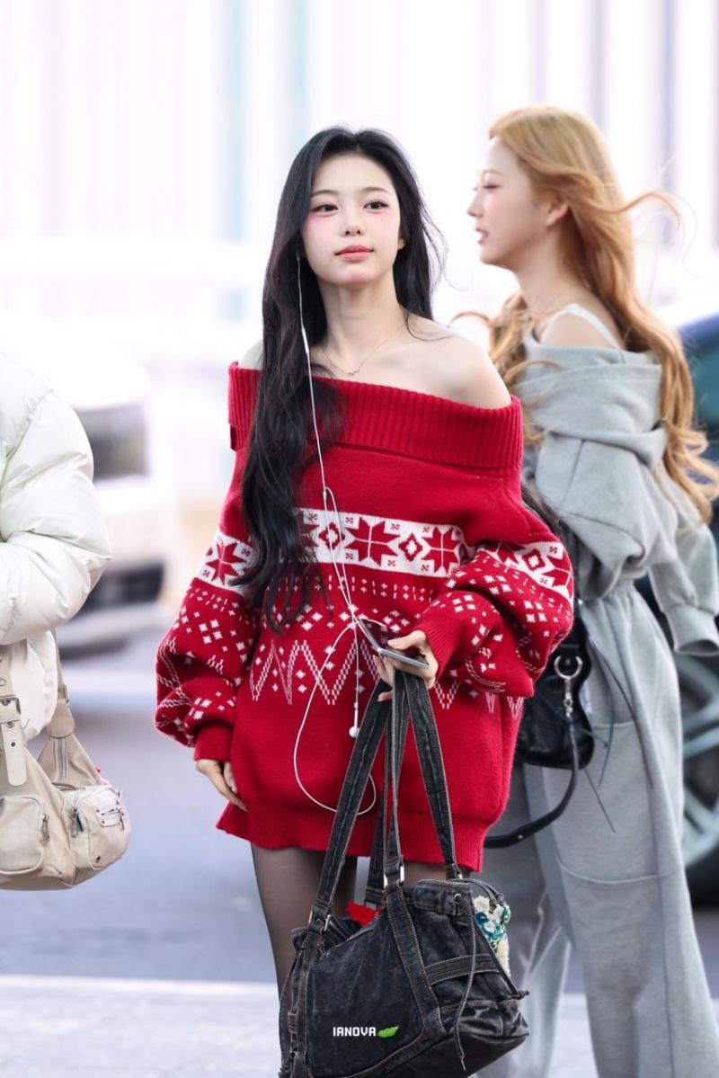 오늘자 중국으로 출국하는 하츠투하츠 이안