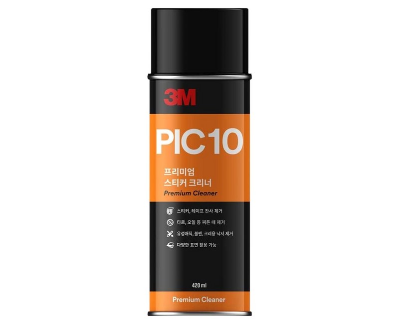 쓰리엠 PIC10 프리미엄 스티커 크리너 420ml