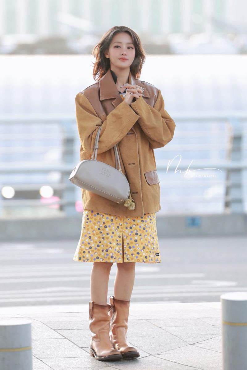 아이들 민니 오늘 출국