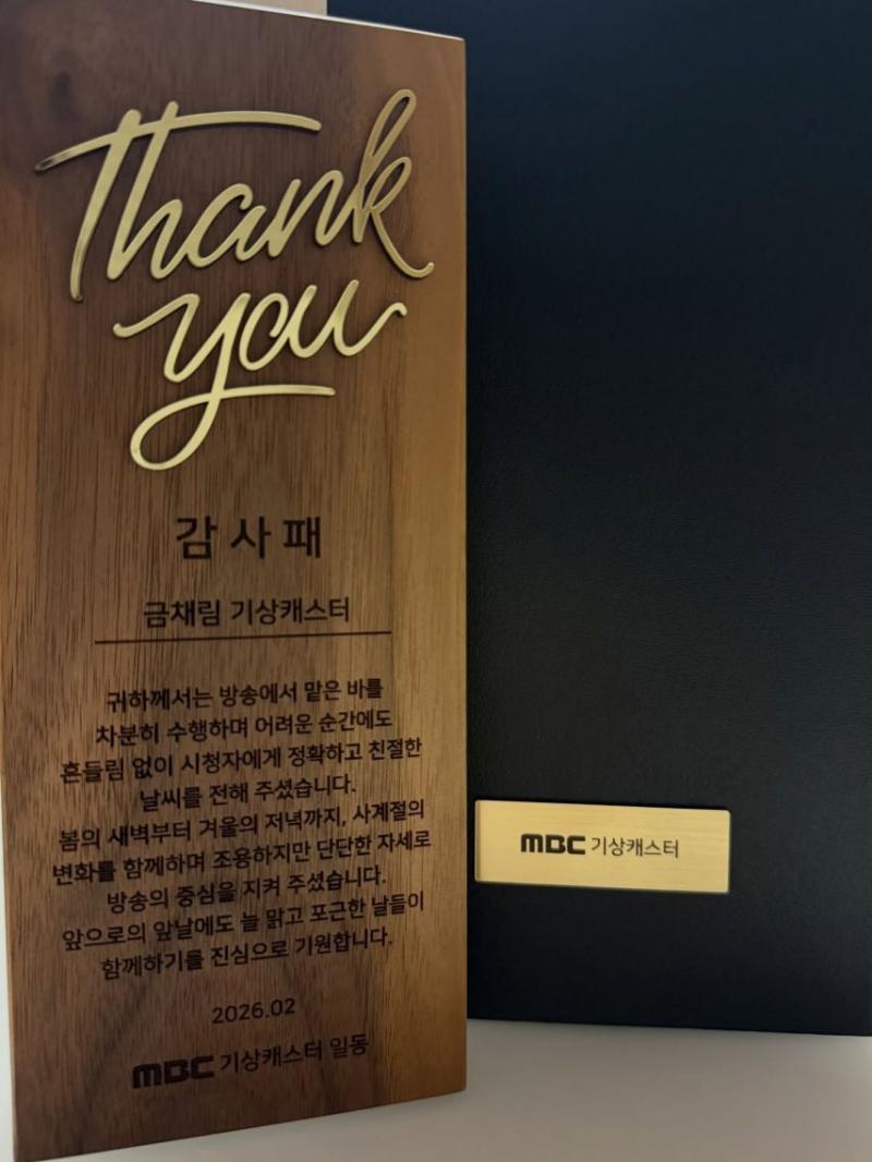 금채림 기상캐스터