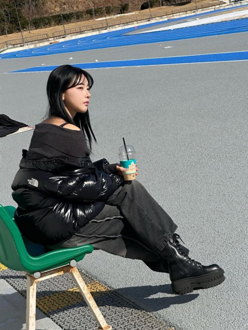 육상선수 김민지 SNS