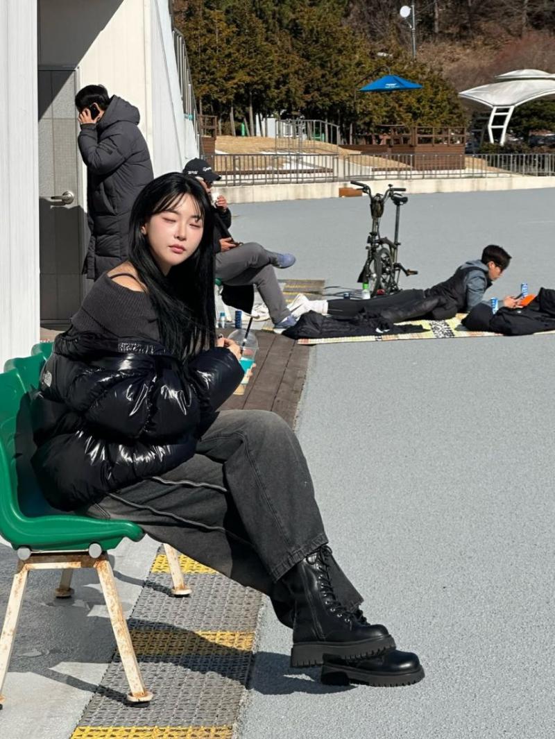 육상선수 김민지 SNS