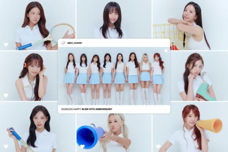 우주소녀 10주년/ 설아/ 엑시/ 수빈 여름 설아