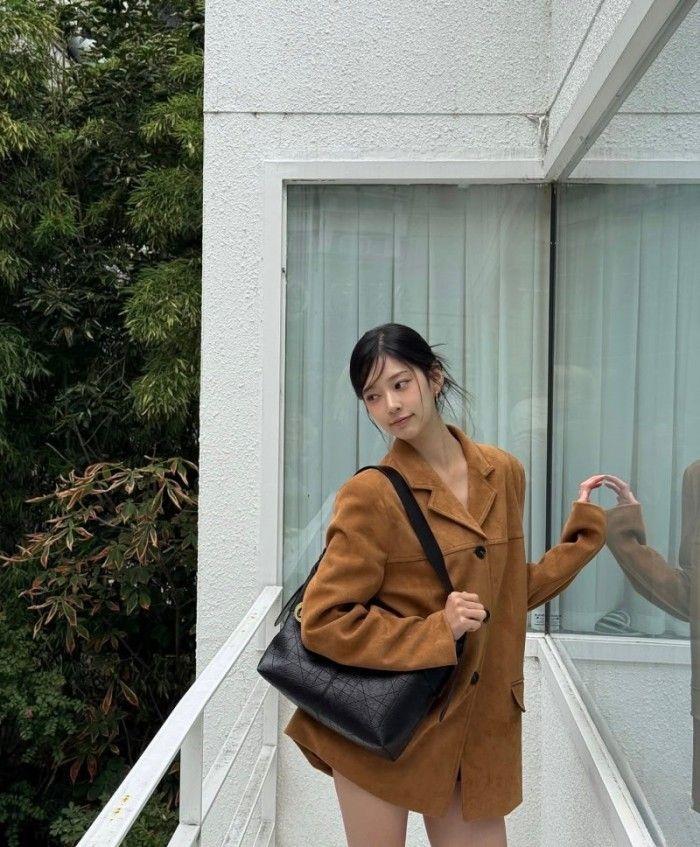 김민주 여친룩의 완성