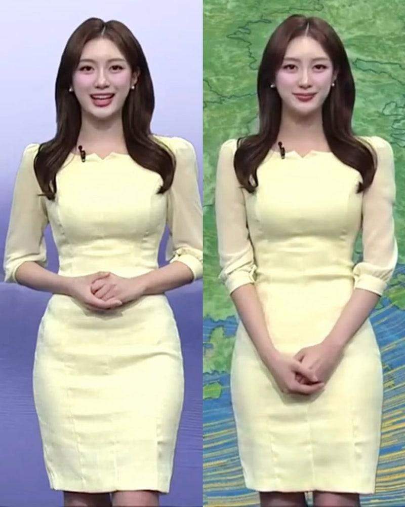 이예지 기상캐스터 단아함