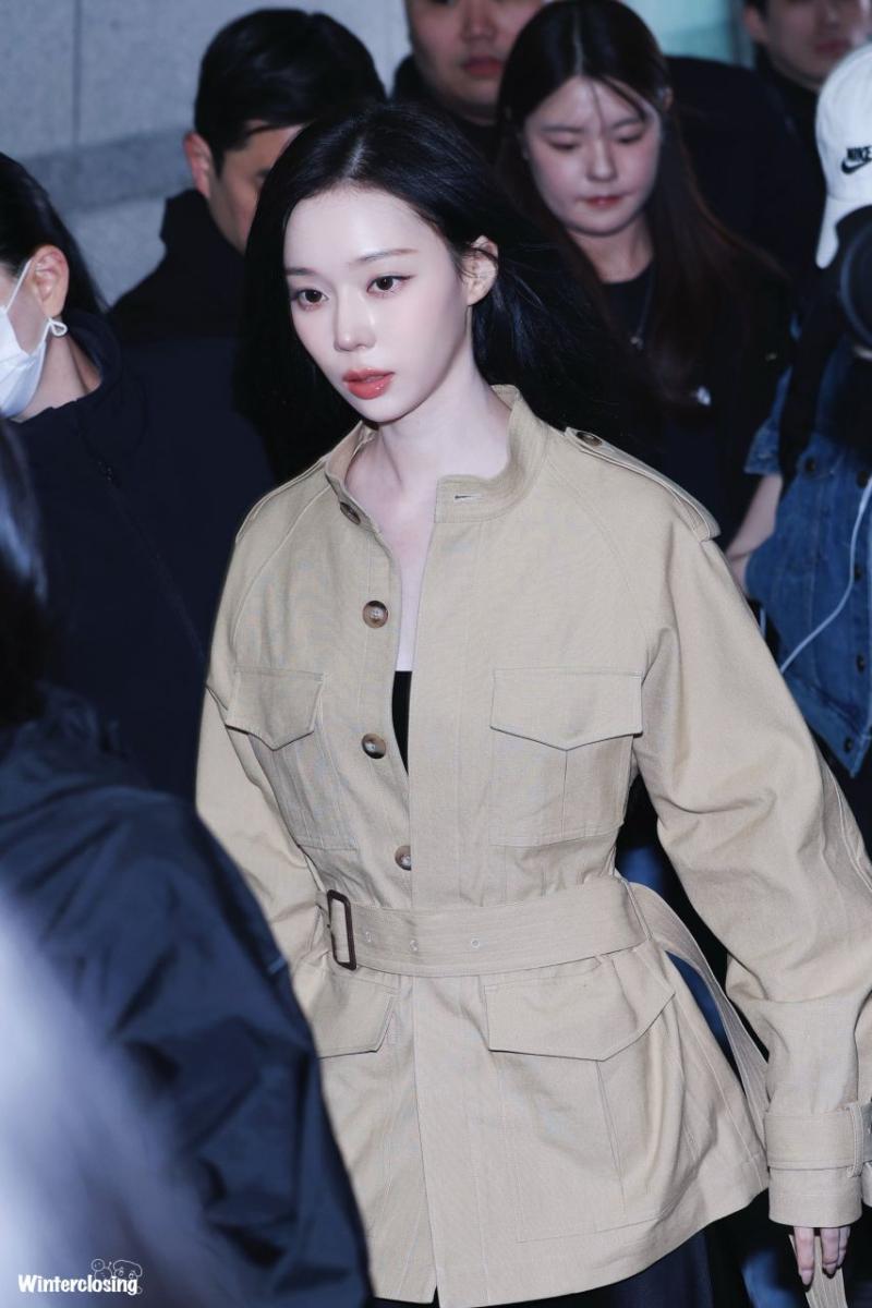 오늘자 마카오로 출국하는 에스파 윈터