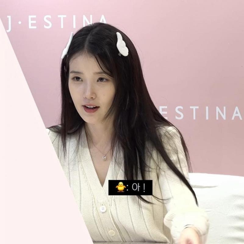 아가미 삼행시 듣고 팬싸인회 중단하는 아이유 ㅋㅋ