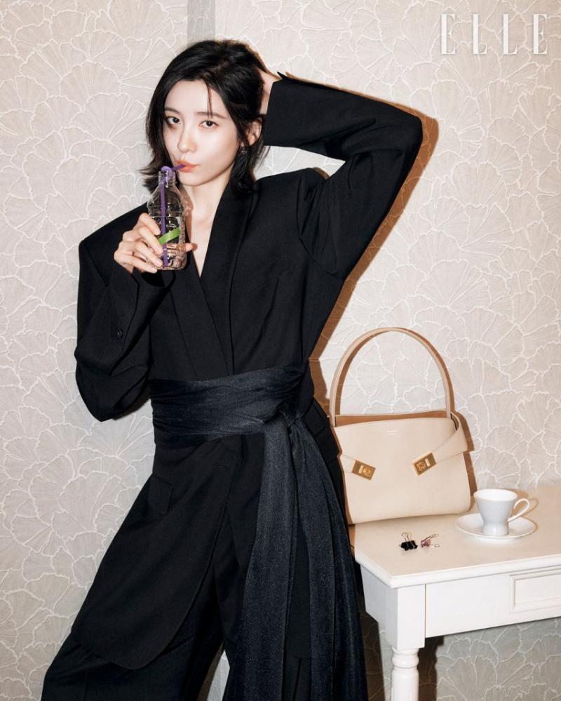 박지현 엘르x페라가모 화보 비하인드