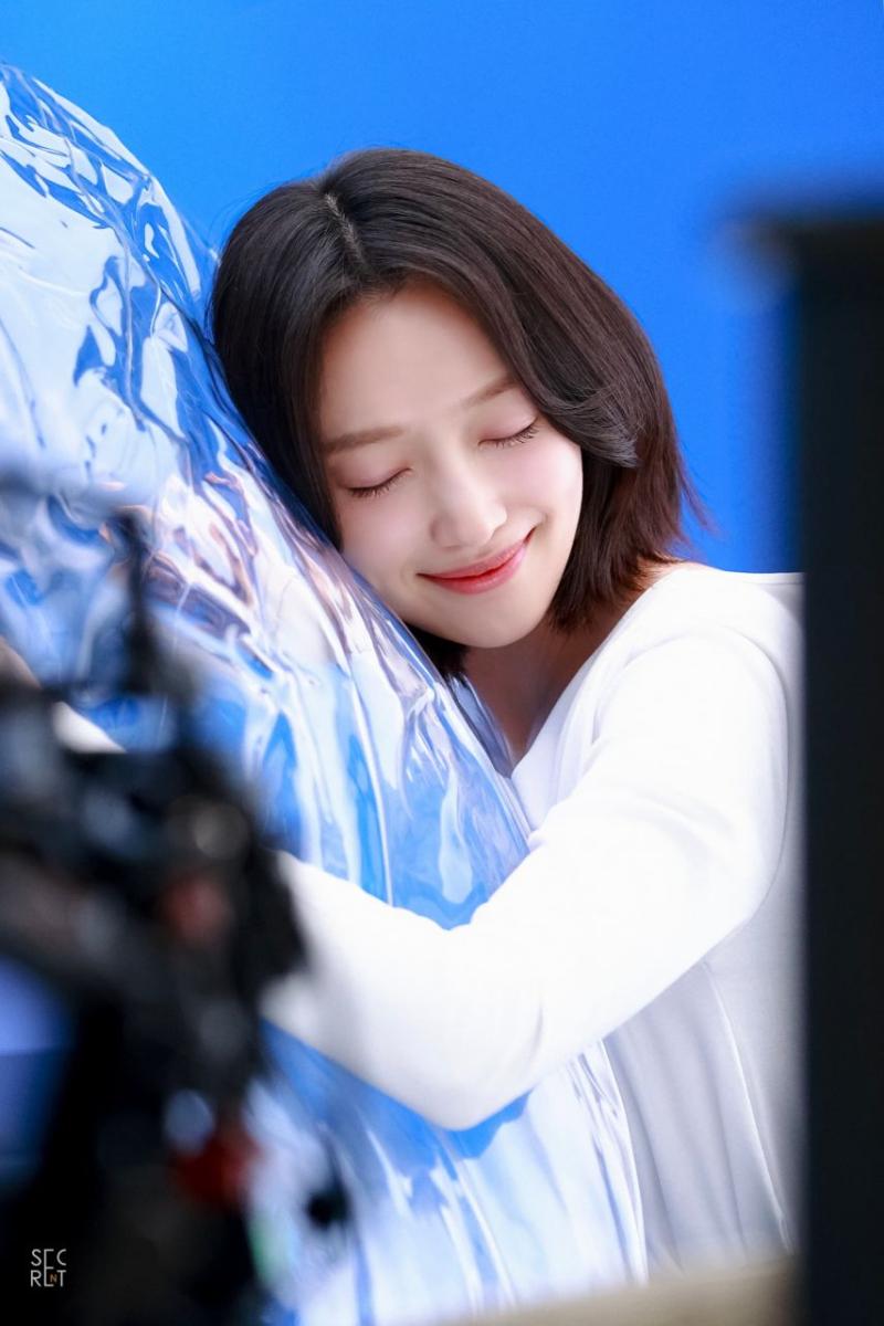 표예진 좋은데이 비하인드/ 인별