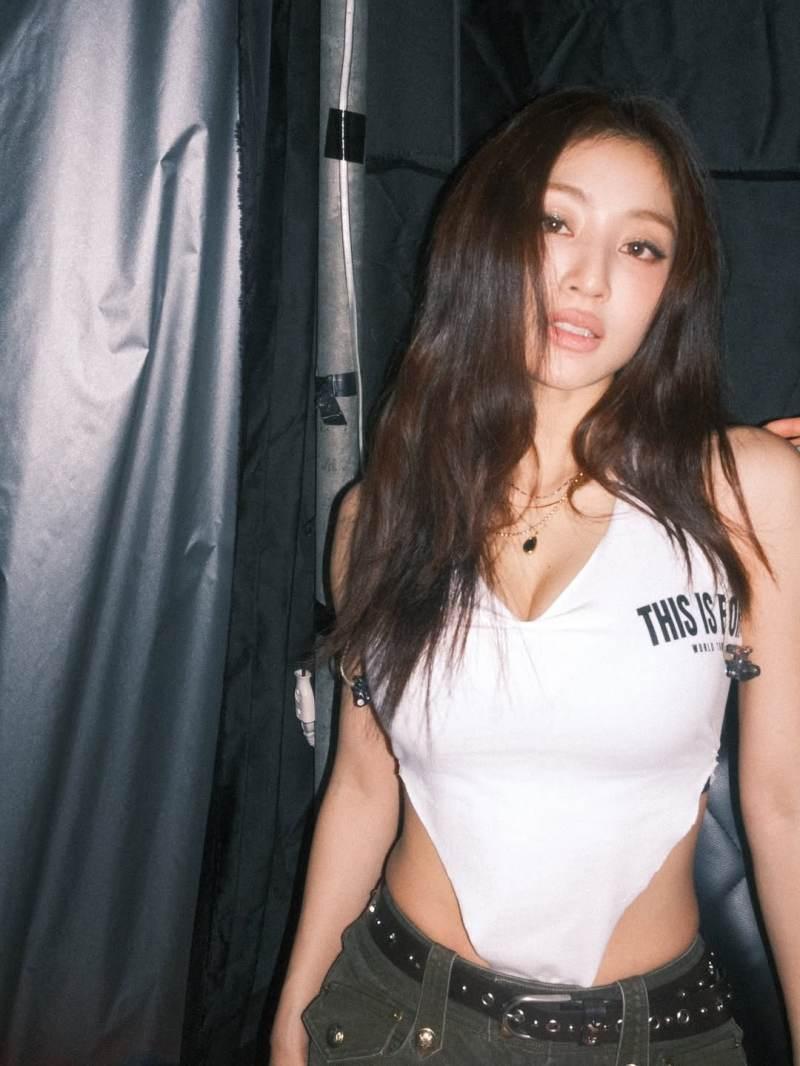 미국 언니 같은 트와이스 지효