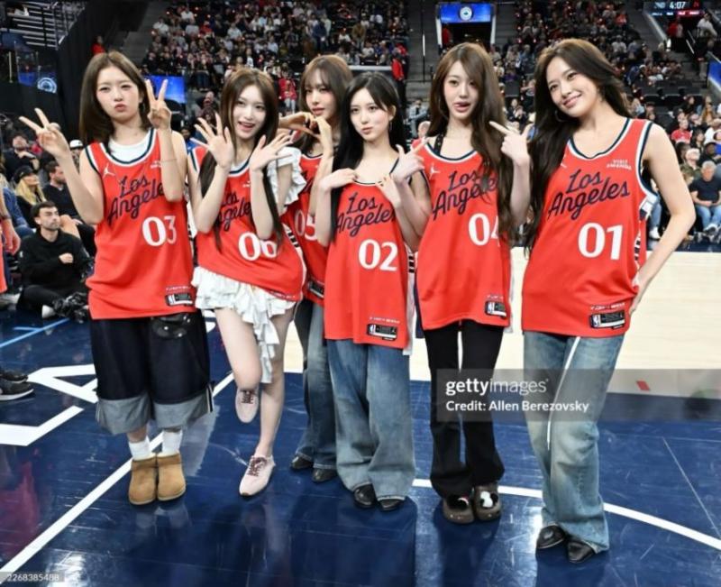 실시간)) NBA 경기장에 아이브 등장 ㄷㄷㄷ