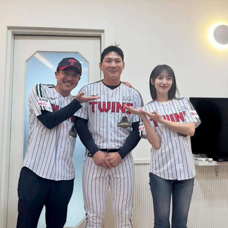 표예진 인별 LG트윈스 with 장혁진 배유람 등/ 팬미팅