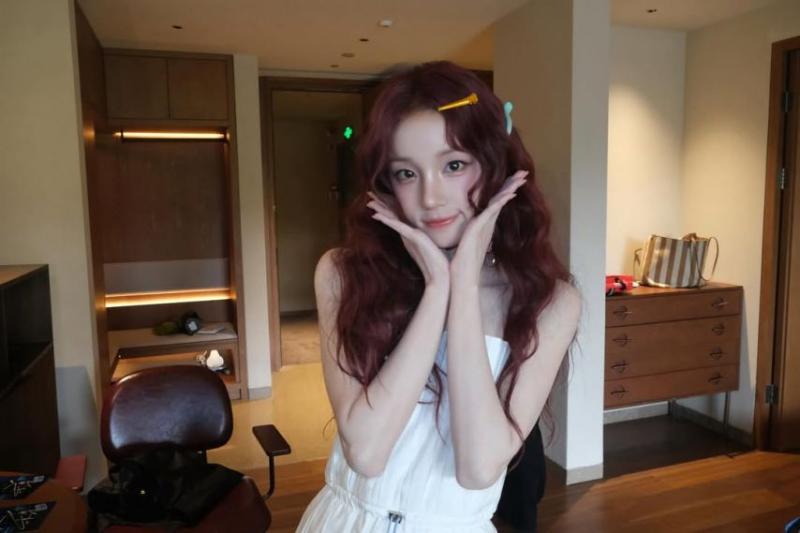 아이들 우기 SNS