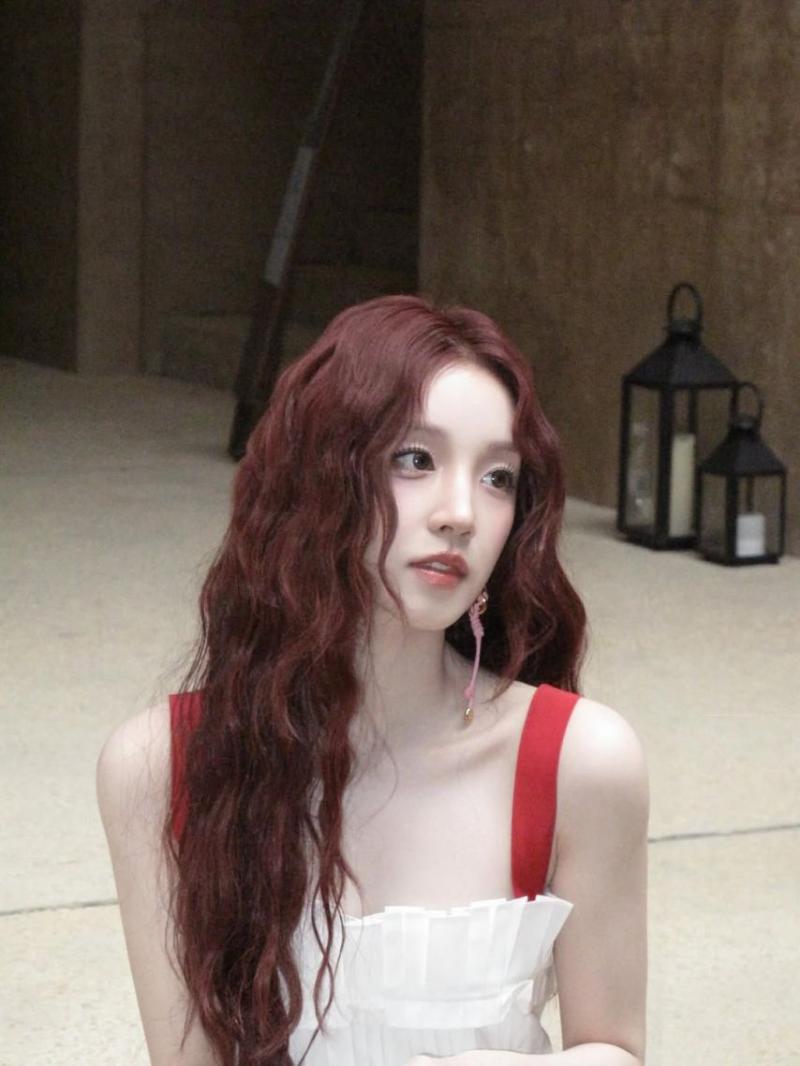 아이들 우기 SNS