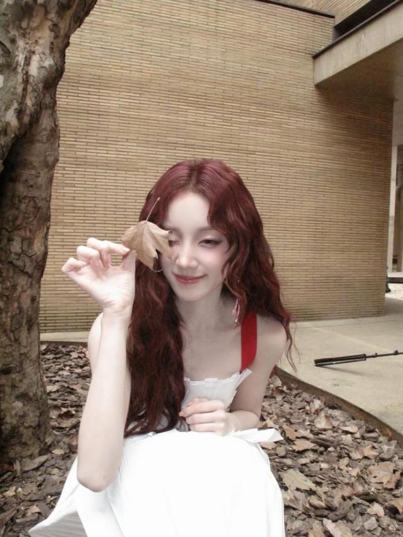 아이들 우기 SNS
