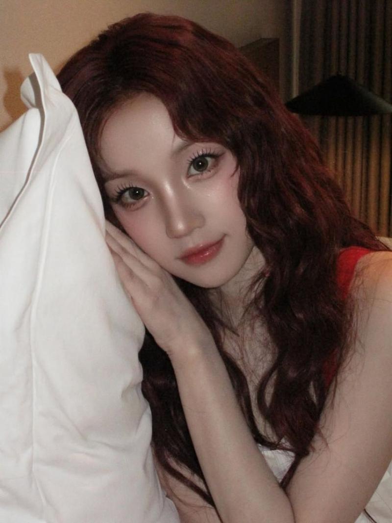 아이들 우기 SNS