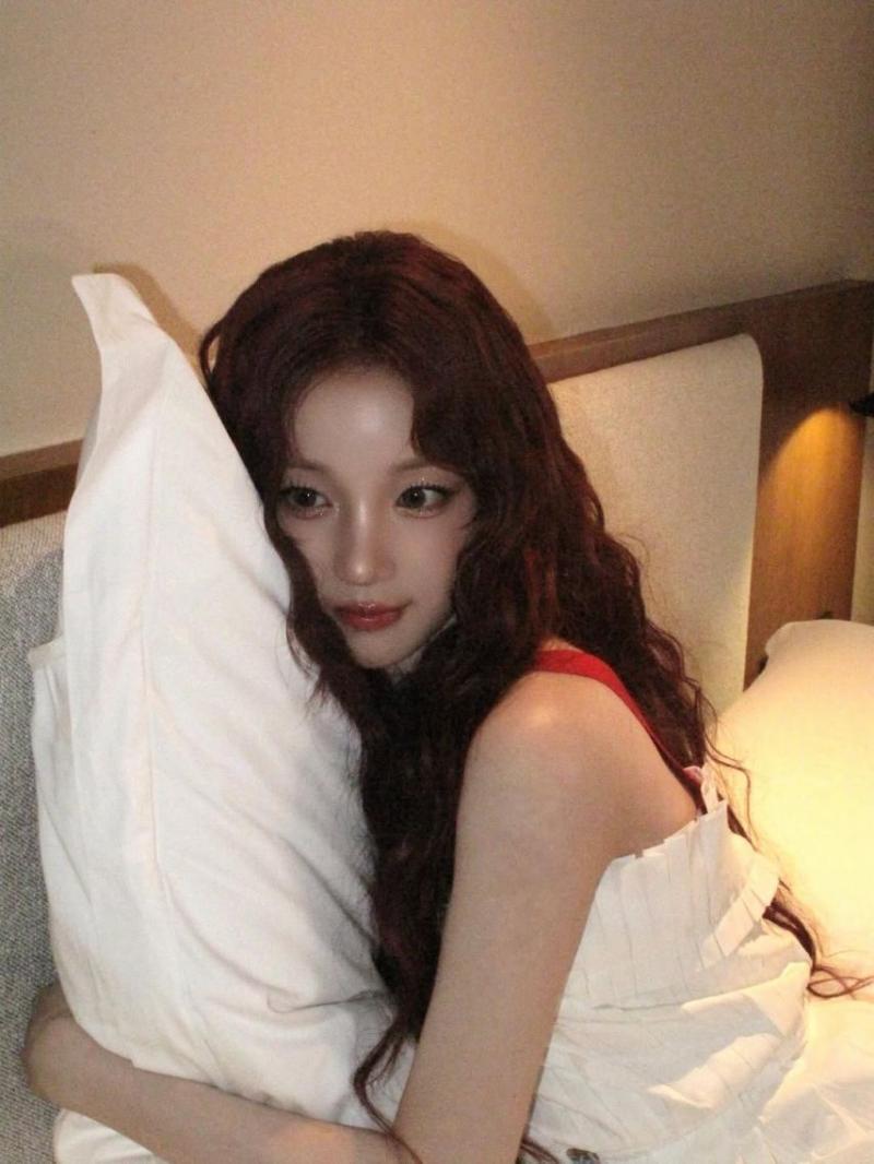 아이들 우기 SNS