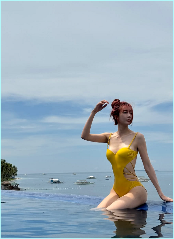 전 달샤벳 수빈 비키니, 나이스한 몸매 자랑