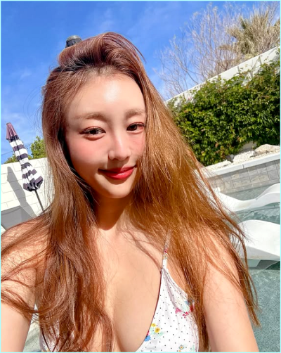 박지영 아나운서 티팬티를 사랑하는 완벽한 비키니 나이스 몸매