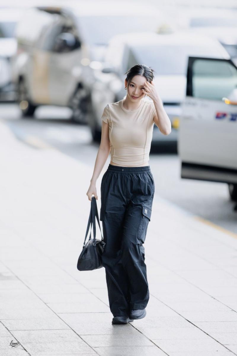 오늘 출국하는 에스파 카리나
