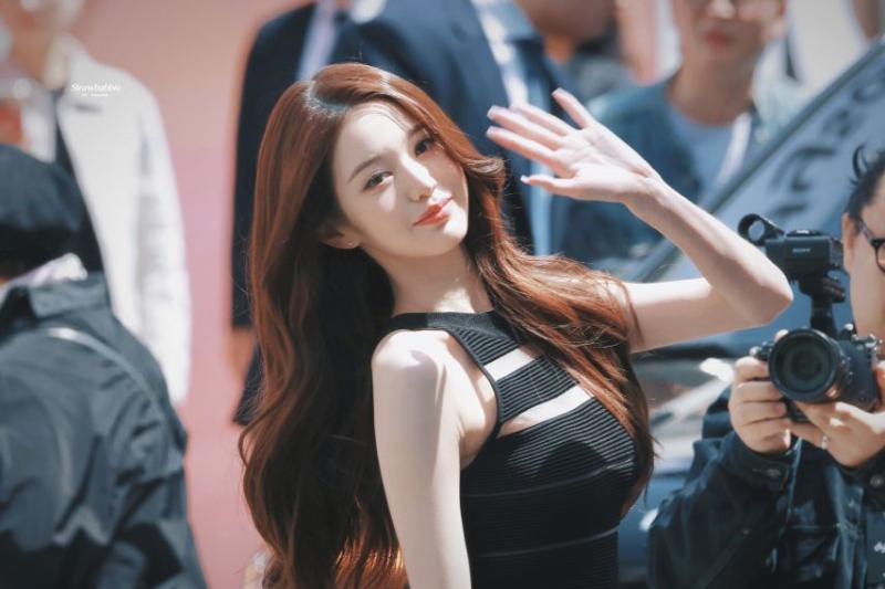 오늘 다이슨 행사에 참석한 아이브 장원영