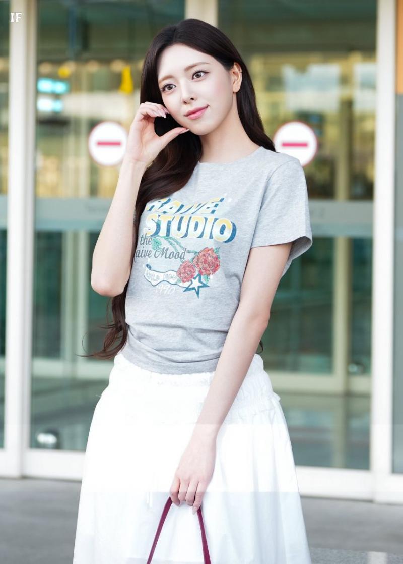 오늘자 광저우로 출국하는 ITZY 유나