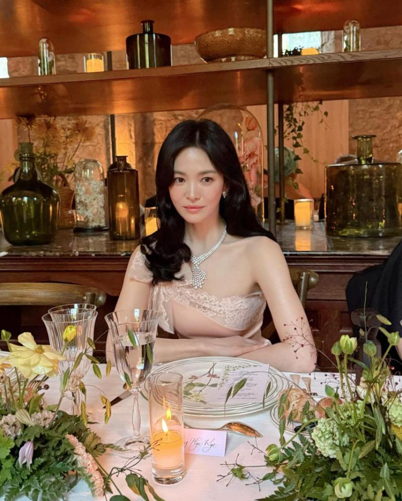 송혜교 인별 Chaumet with 소피마르소 등