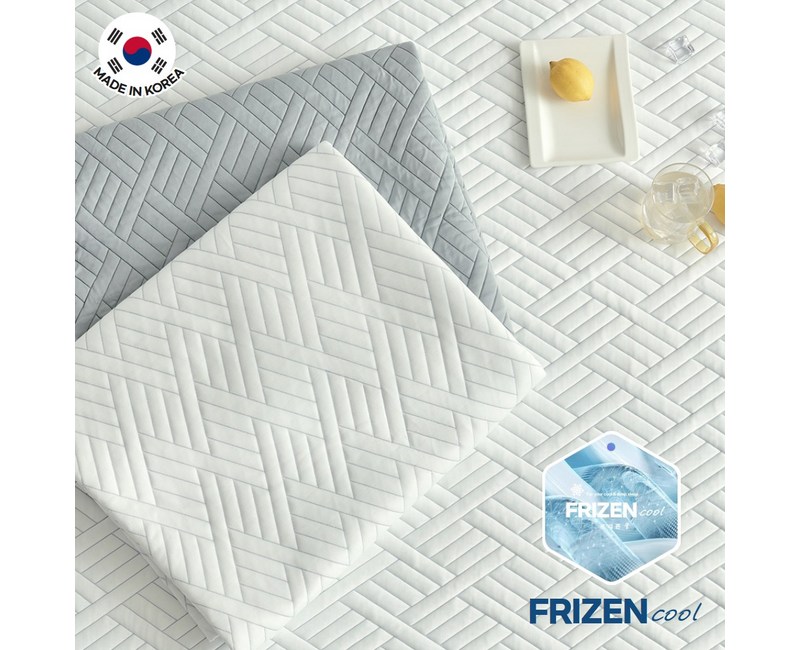 쿨베어 국내생산 프리즌 여름 차가운 냉감패드 고정밴드 쿨매트