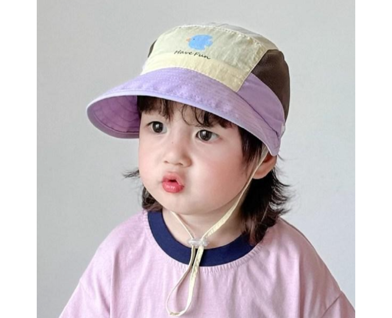 아기 캠프 플랩캡 캠핑 모자 수영 챙모자 여름