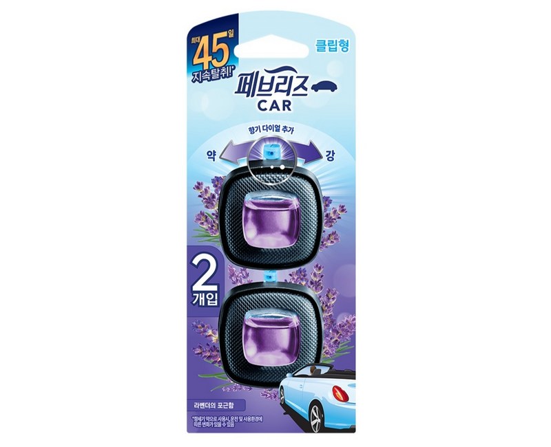 페브리즈 차량용 방향제 2P 특별팩