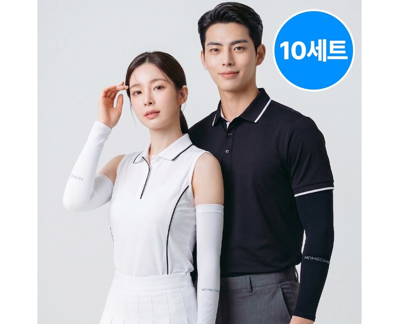모매착 자외선차단 쿨토시 팔토시 골프 등산 스포츠용 10세트