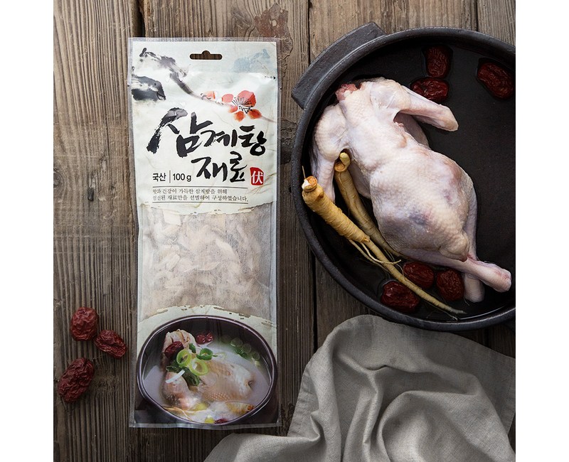 몸에조화 삼계탕재료