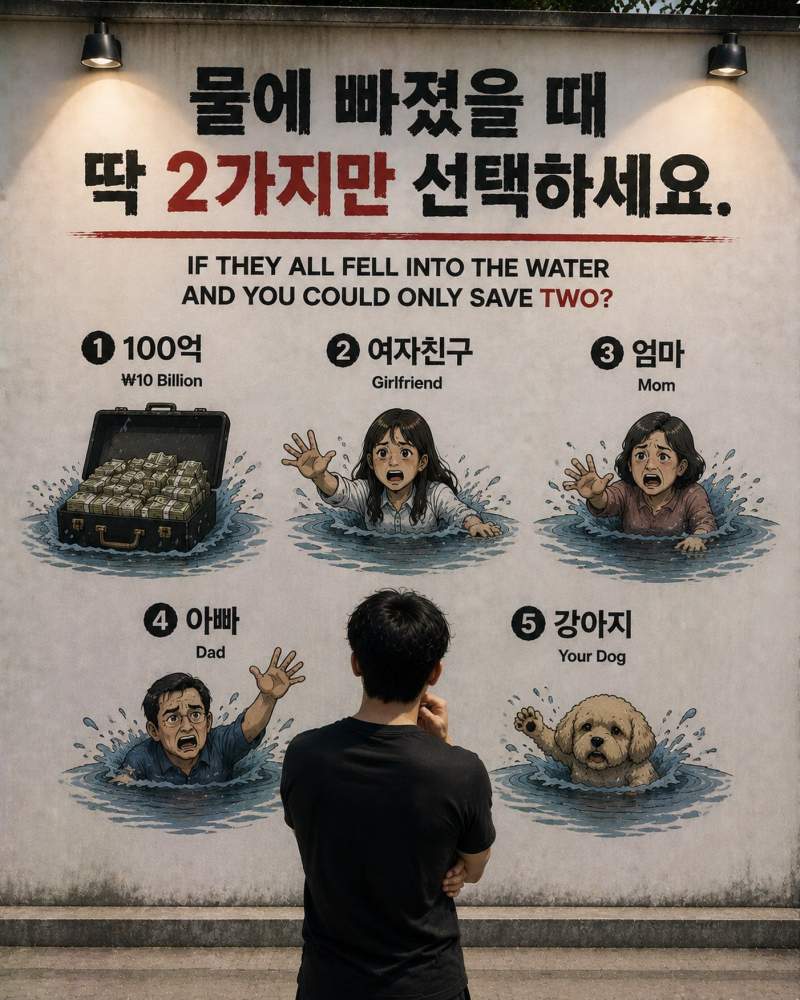 물에 빠졌을때 2가지만 선택.jpg