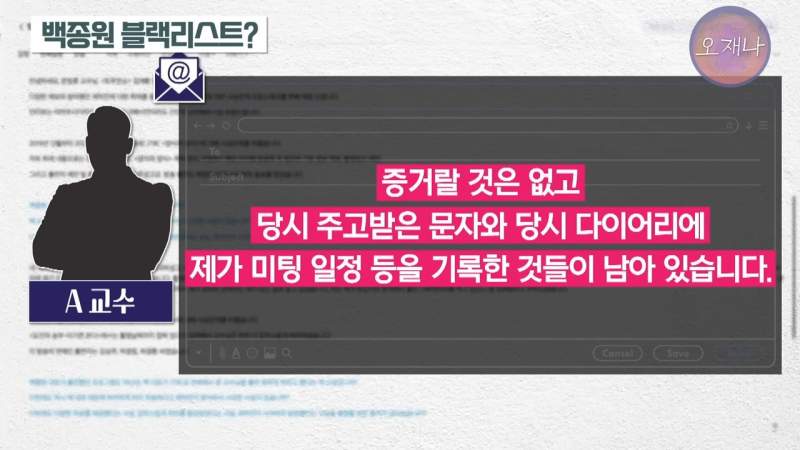 갑질로 출연자를 하차시킨 백종원