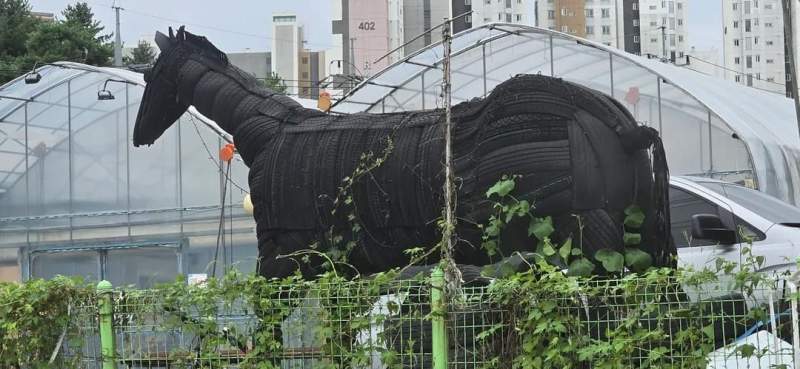 우리동네 타이어집 사장님 재능 낭비중