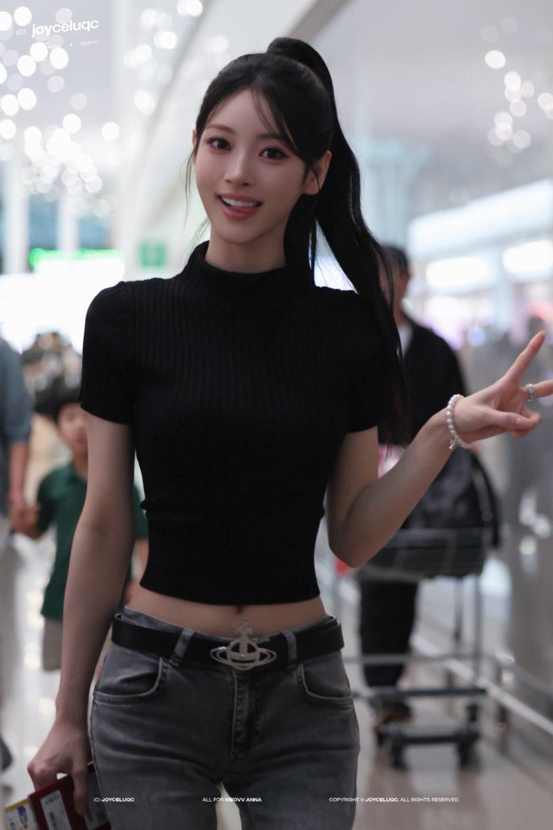 오늘자 출국하는 미야오 안나