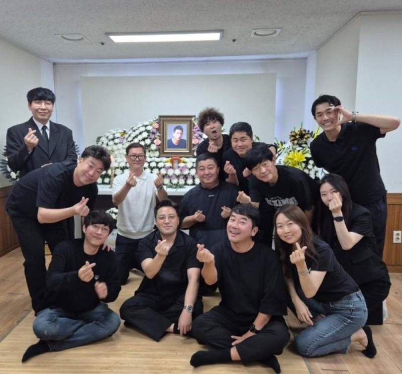 故 이용주 배우를 웃으며 떠나 보내는 동료 배우들